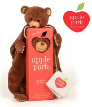 Cubby Bear Picnic Pal Toy Blankie