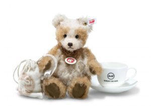 Limited Edition Collectors Benotime Steiff Teddy Bear - Cream / Brown, 25cm