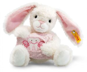 Tooth Fairy Rabbit : Lea - Steiff Babyworld - White / Pink, 22cm