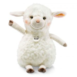 Happy Farm Lambaloo Lamb Soft Toy - Steiff Babyworld - Cream, 35cm