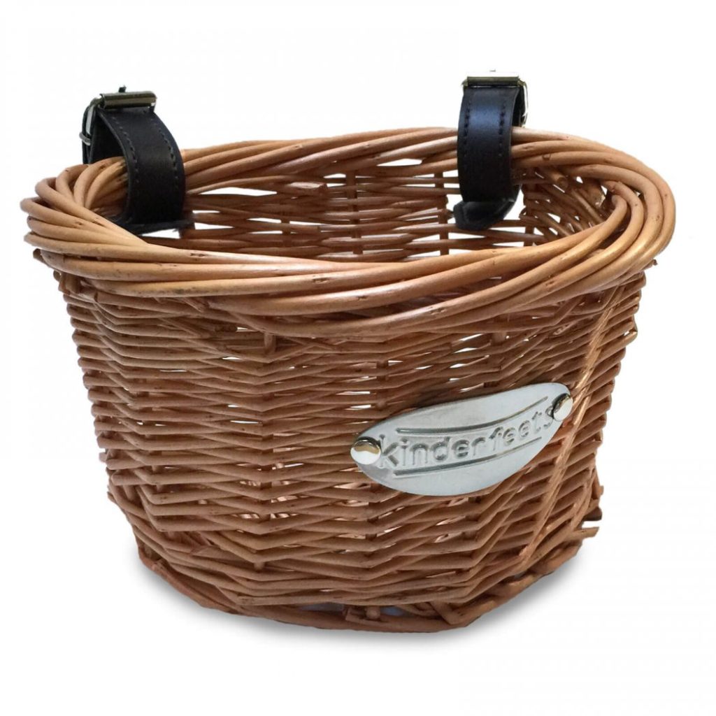 Wicker Basket with Straps - for Kinderfeets Balance Bike