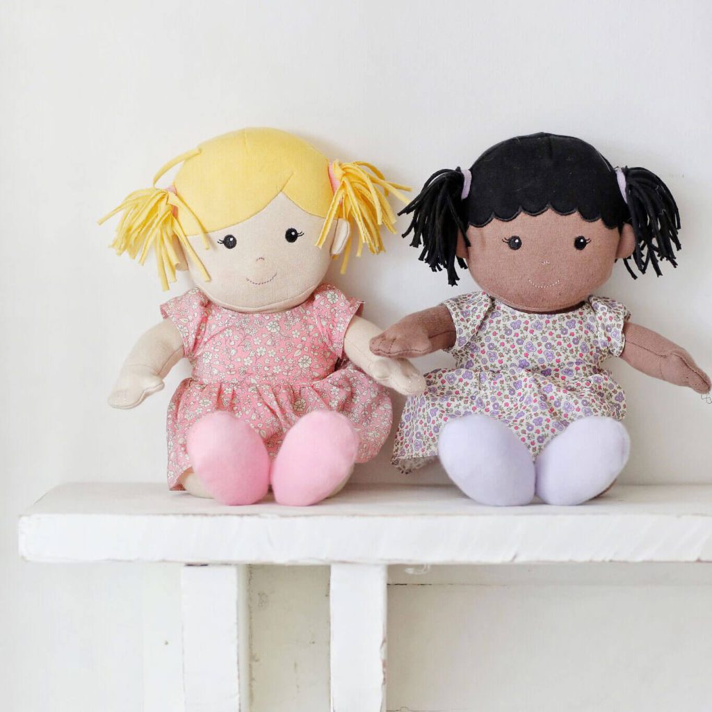 Organic Best Friends Doll, MIA - 100% Organic Cotton, incl filling - Apple Park