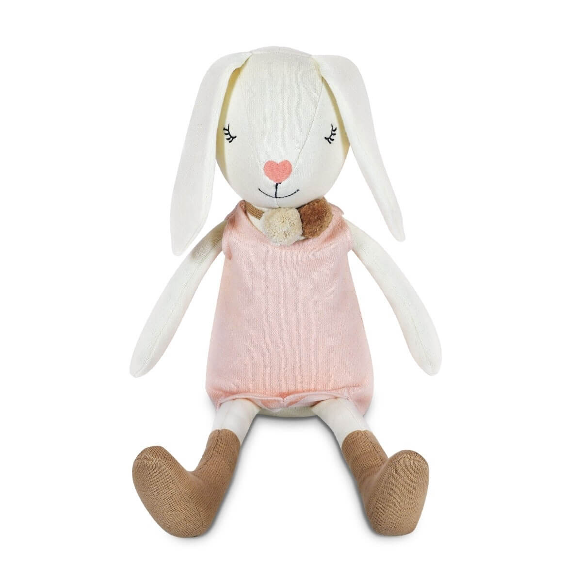 Charlotte Knit Bunny Pals Plush Toy - Apple Park
