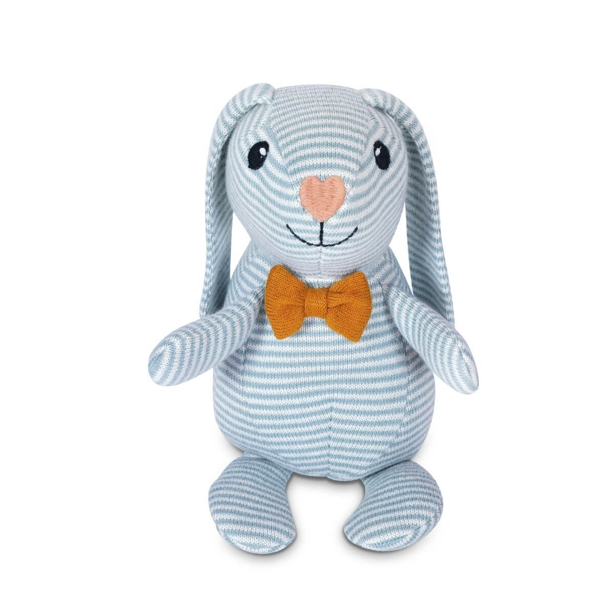 Dapper Knit Patterned Bunny Plush Toy - Apple Park