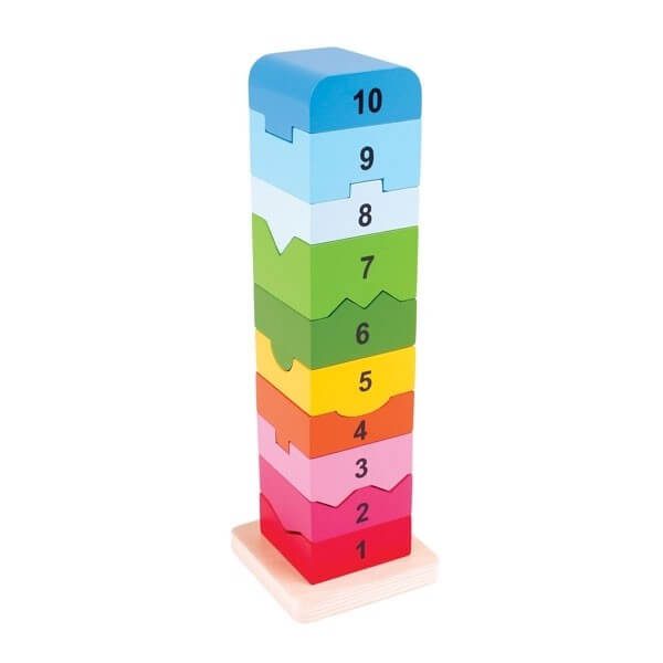 Number Tower - Bigjigs Toys