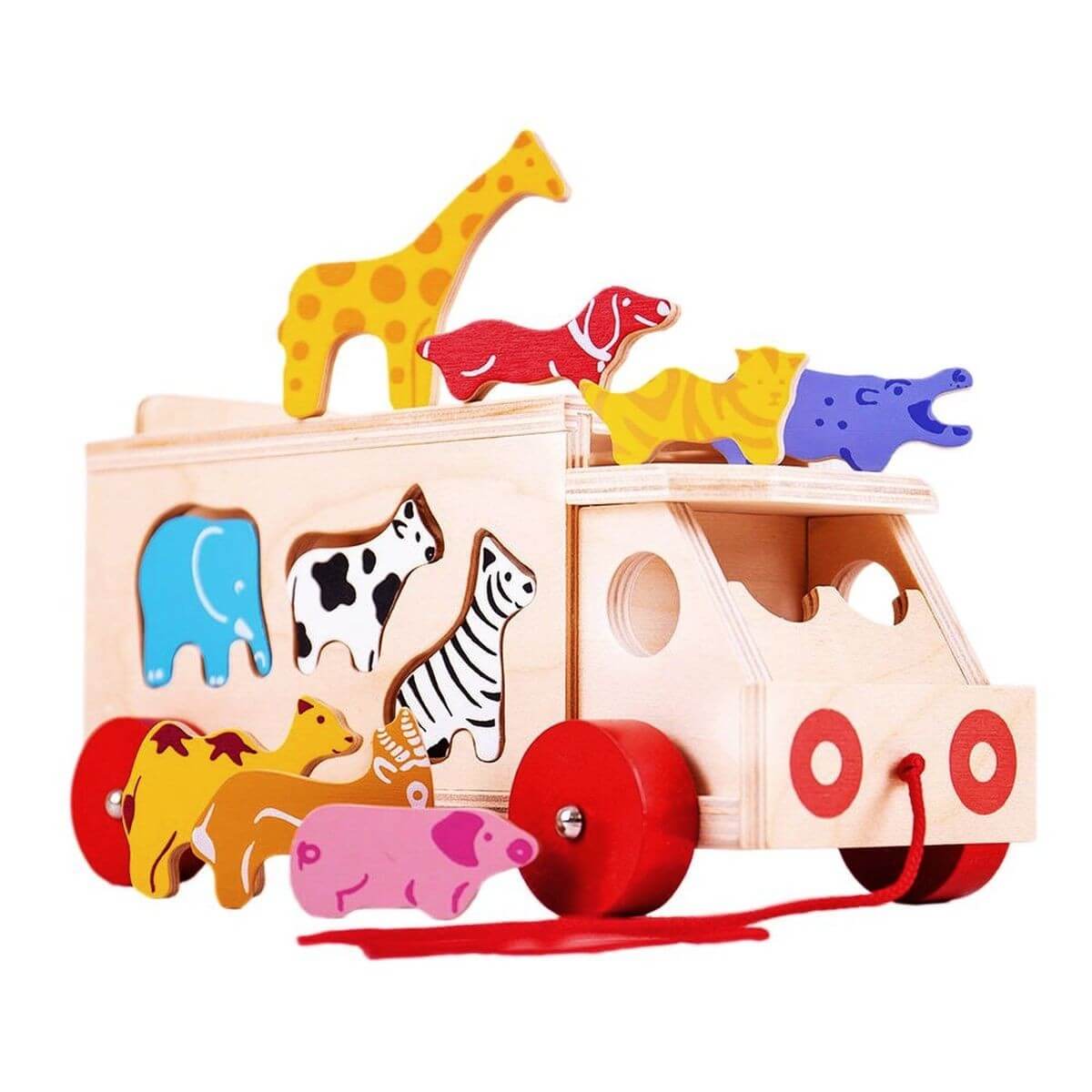 Animal Shape Lorry - Bigjigs Toys