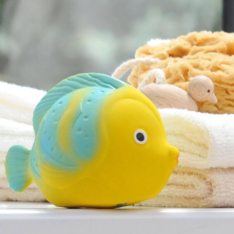 La the Butterflyfish - Natural Rubber Bath Toy - CaaOcho Ocean Collection