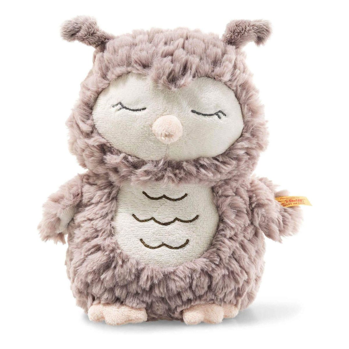 Ollie Owl - Steiff Soft Cuddly Friends - Brown, 23cm