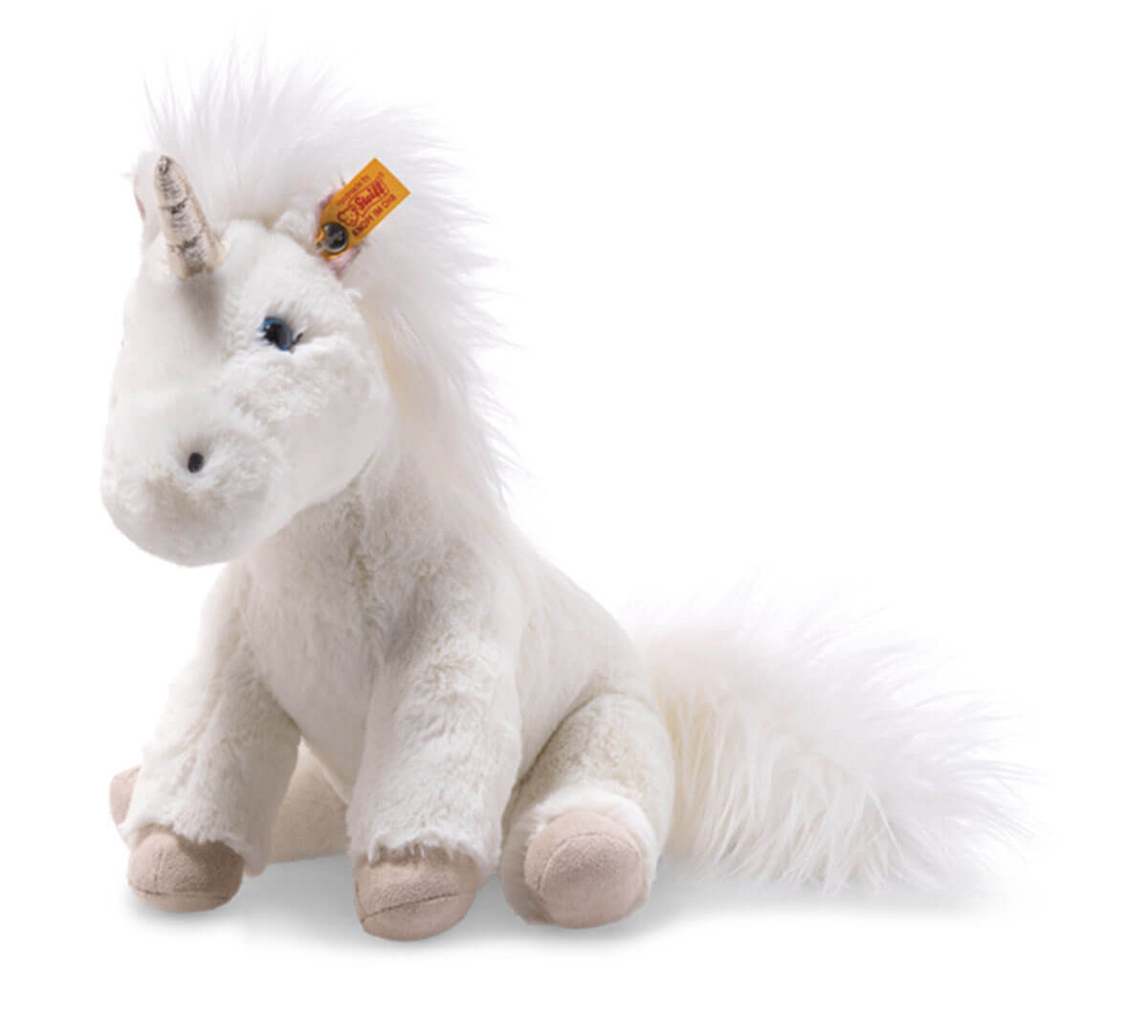 Floppy Unica Unicorn - Steiff Soft Cuddly Friends - White, 25cm